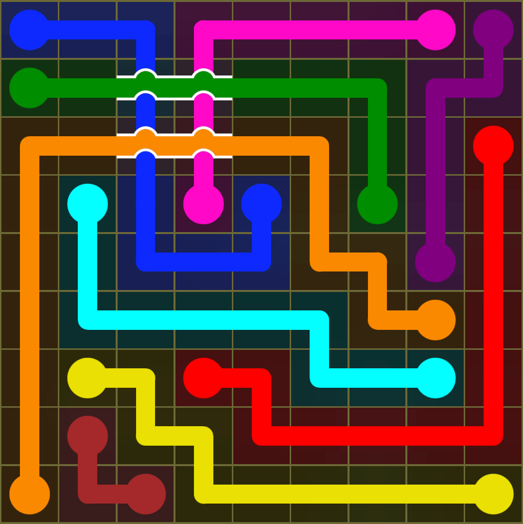 Flow Free 3637 Solution