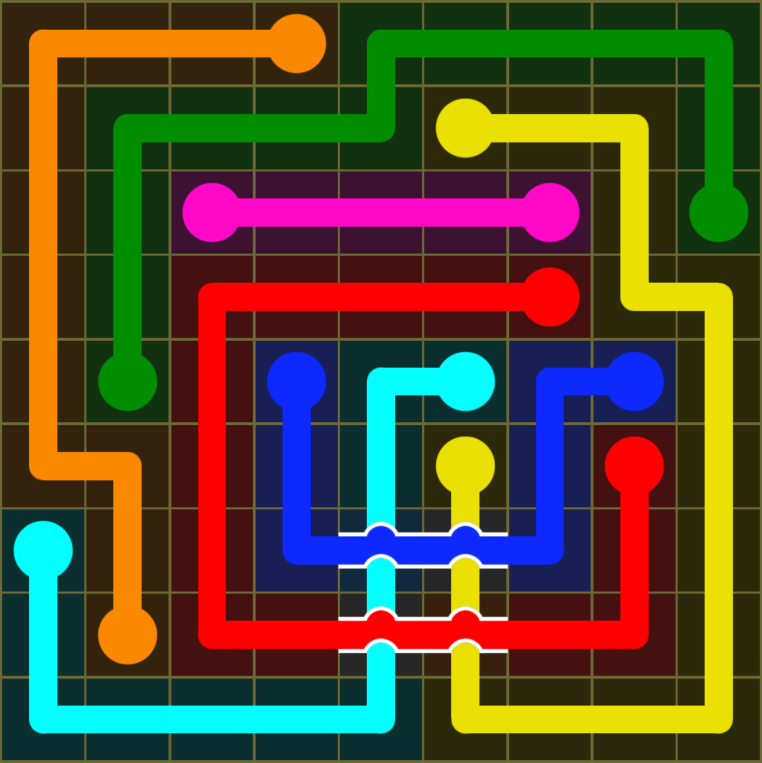 Flow Free 3642 Solution