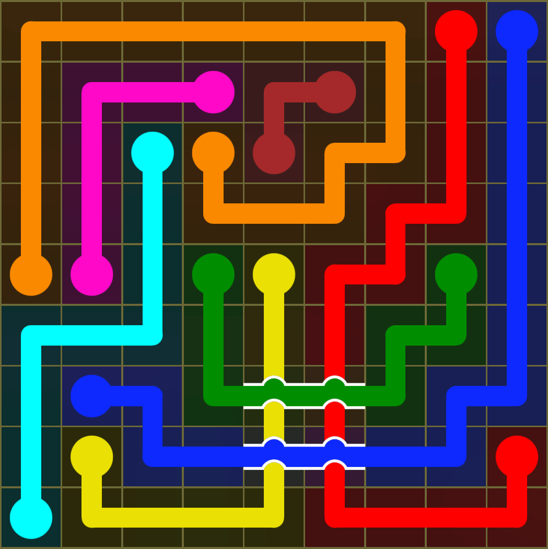 Flow Free 3649 Solution