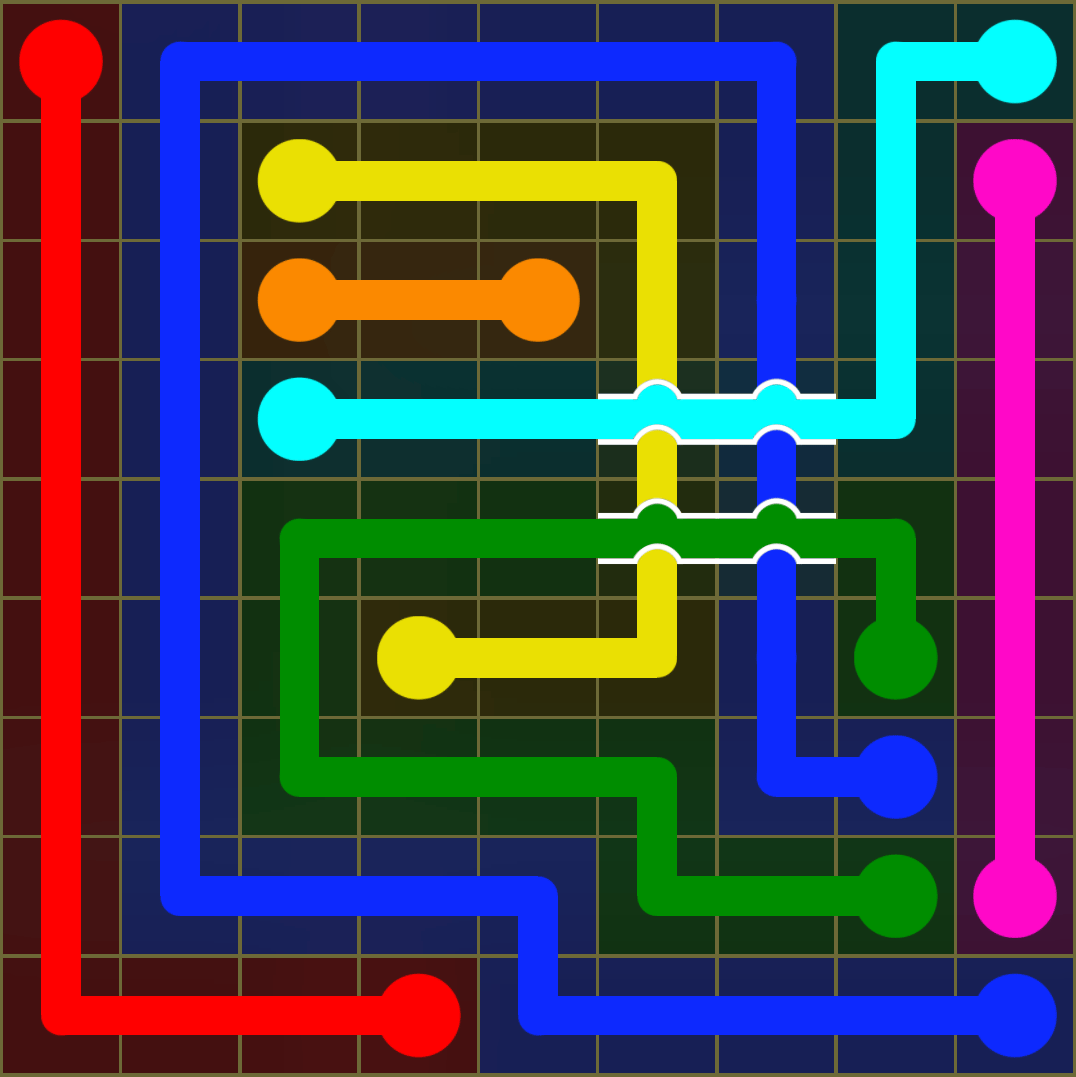 Flow Free 3652 Solution