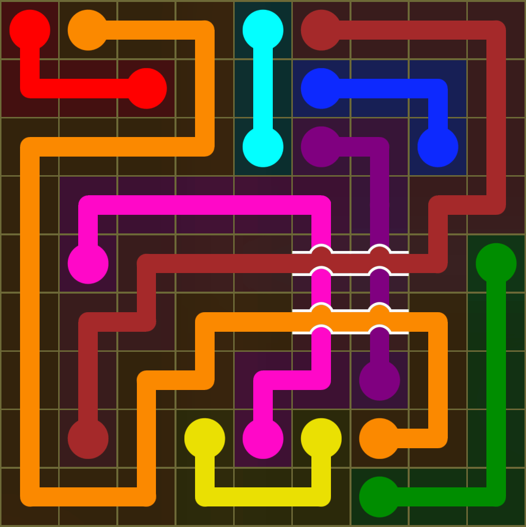 Flow Free 3655 Solution