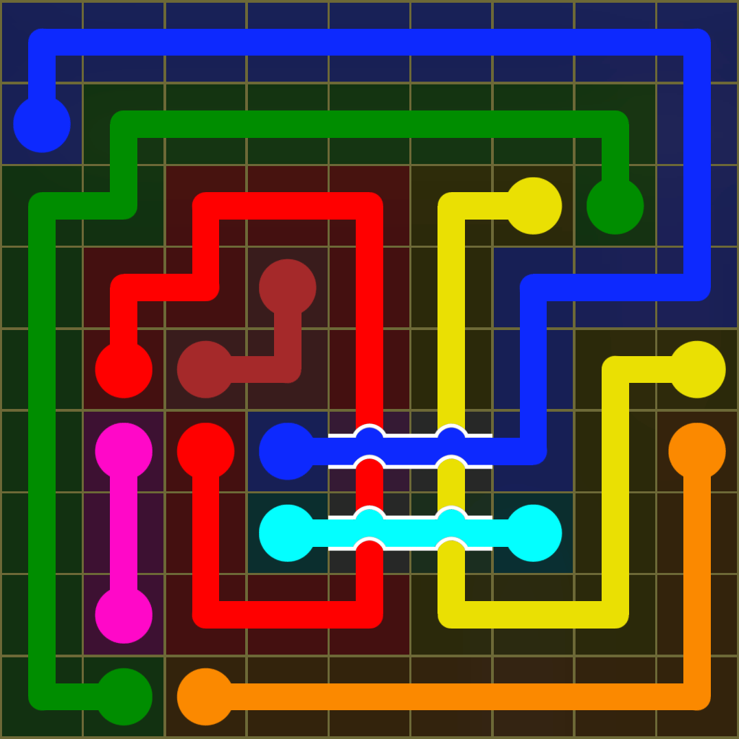 Flow Free 3656 Solution