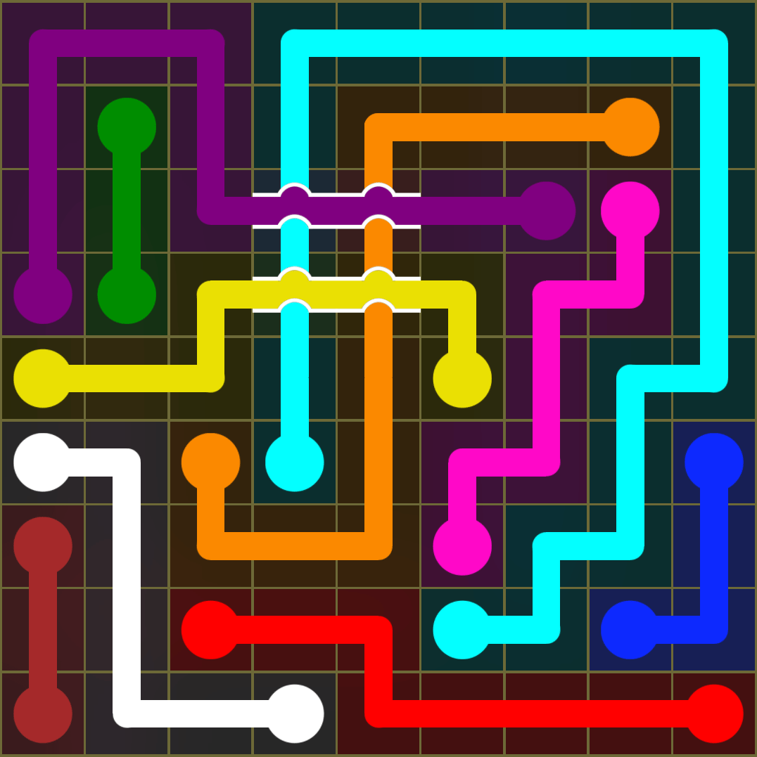 Flow Free 3657 Solution