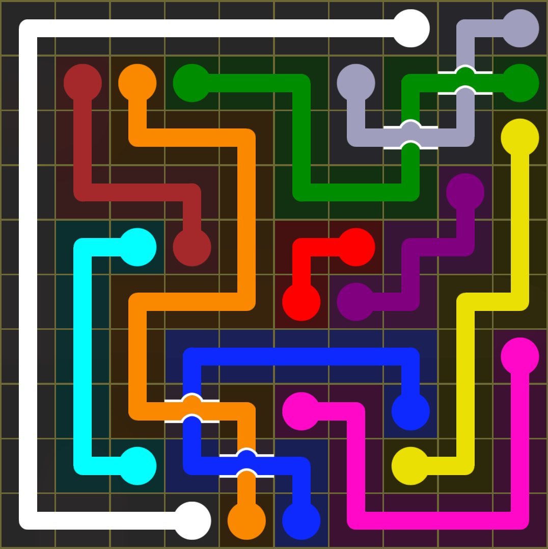 Flow Free 3525 Solution
