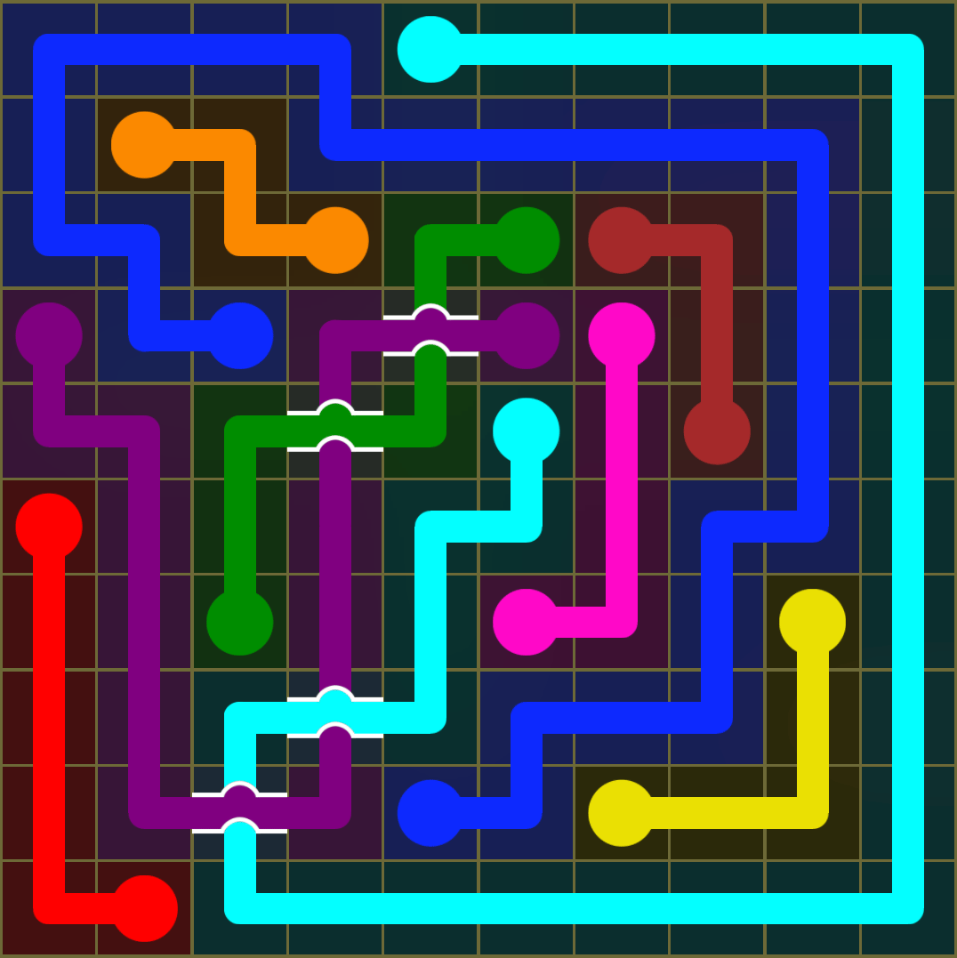 Flow Free 3526 Solution