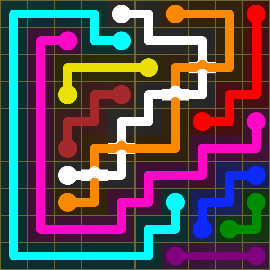 Flow Free 3529 Solution