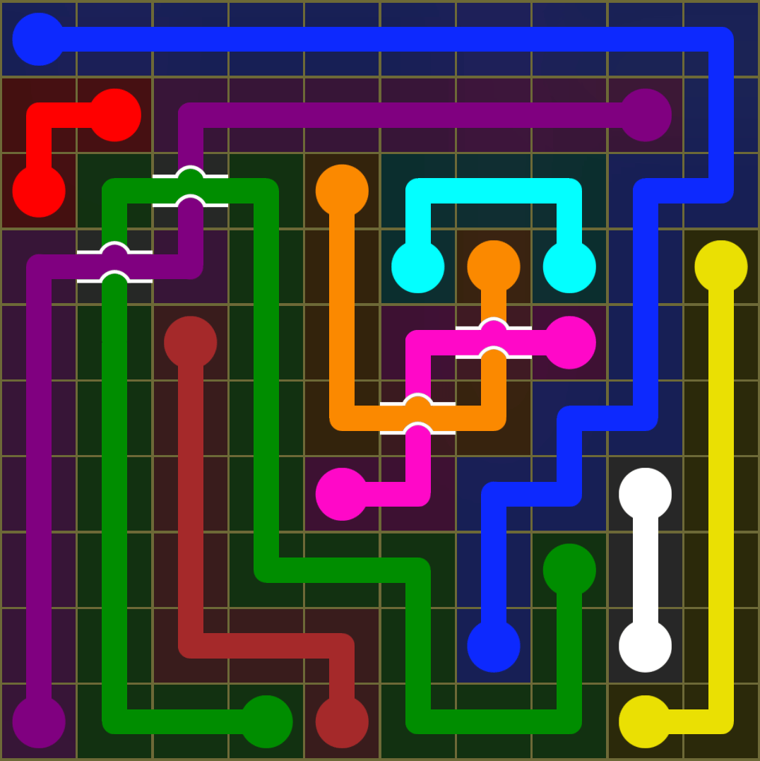 Flow Free 3534 Solution