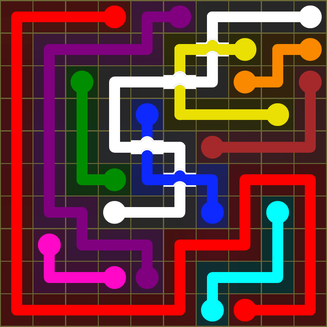 Flow Free 3535 Solution