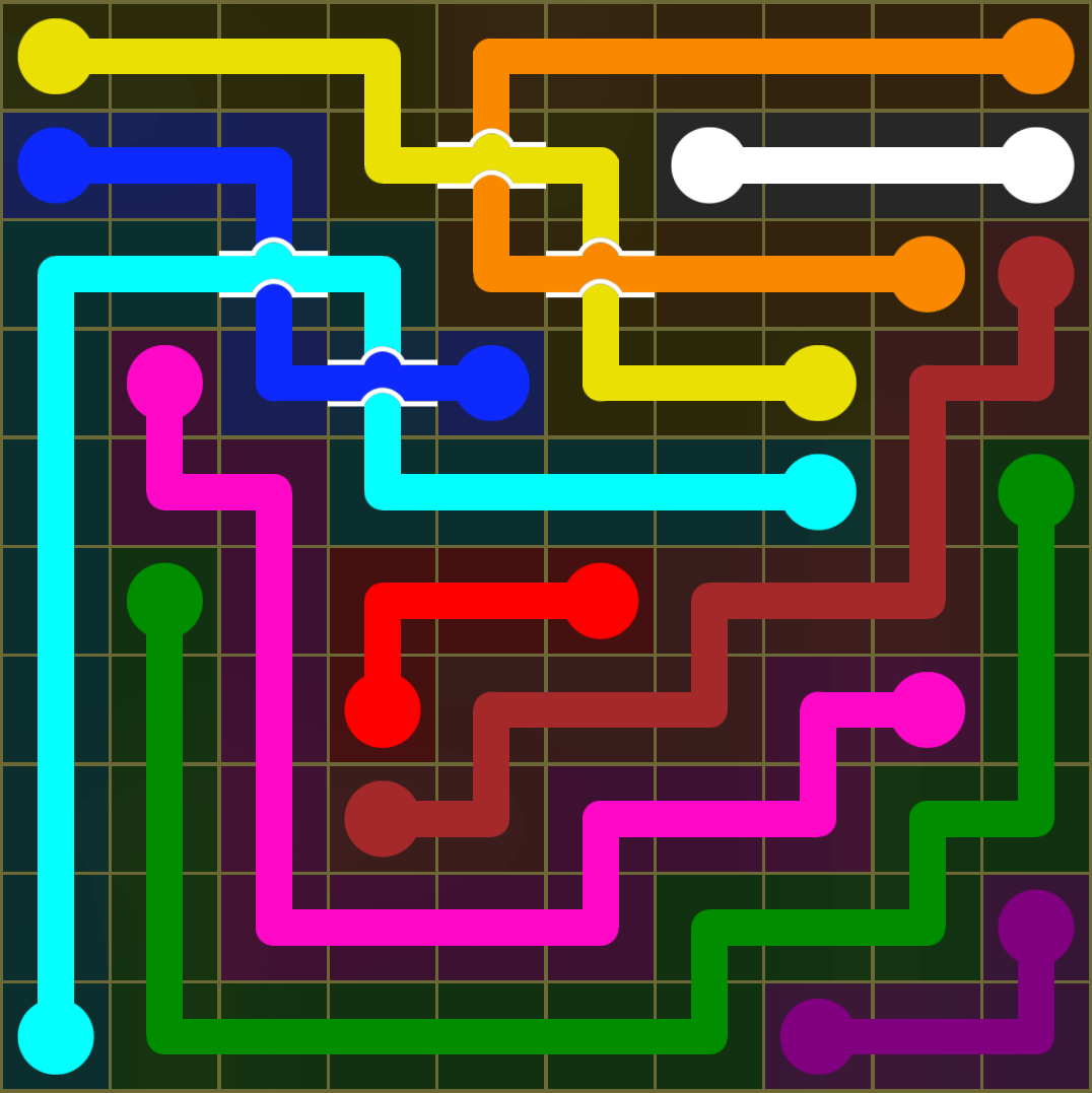 Flow Free 3538 Solution