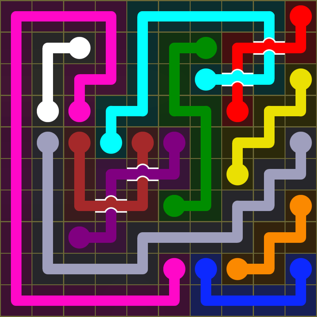 Flow Free 3539 Solution