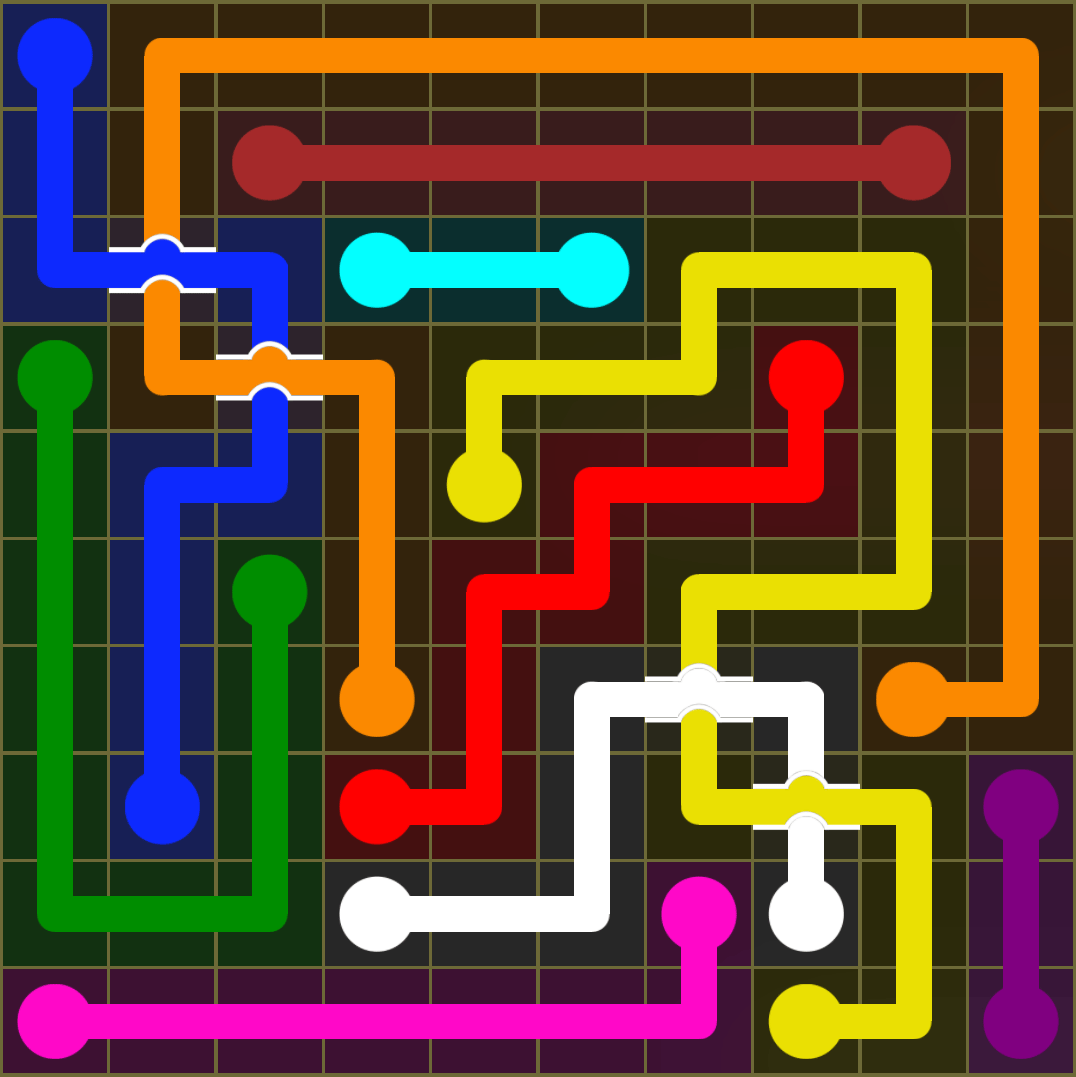Flow Free 3516 Solution