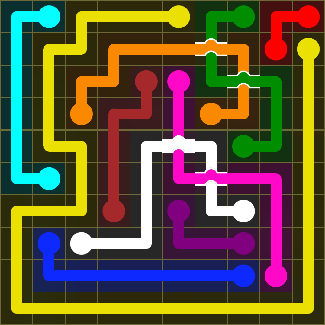 Flow Free 3518 Solution