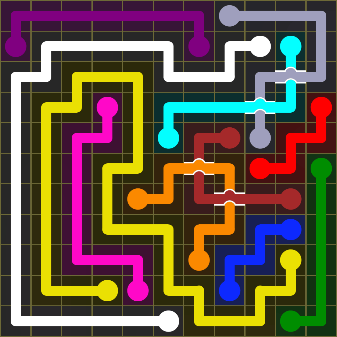 Flow Free 3543 Solution