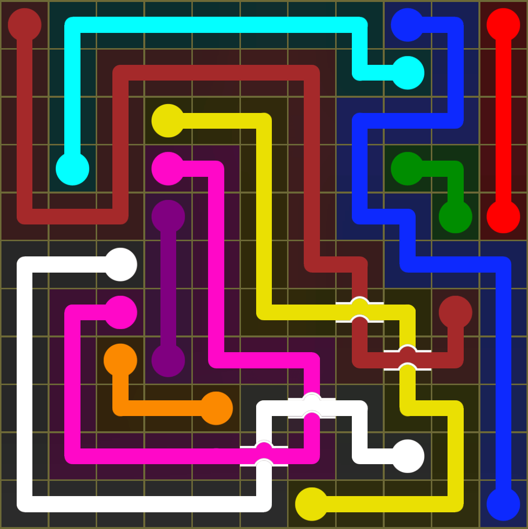 Flow Free 3549 Solution