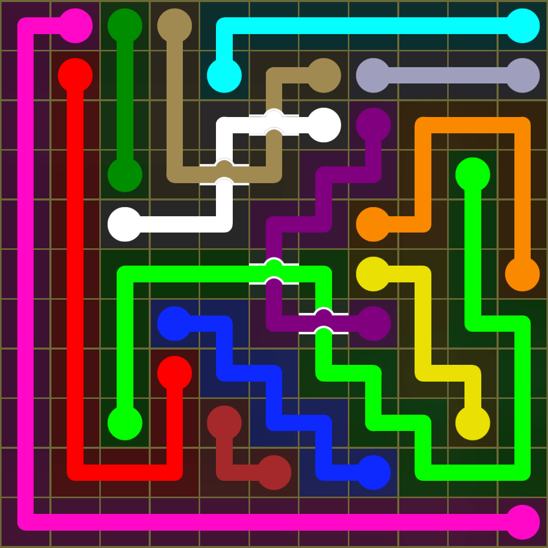 Flow Free 3557 Solution