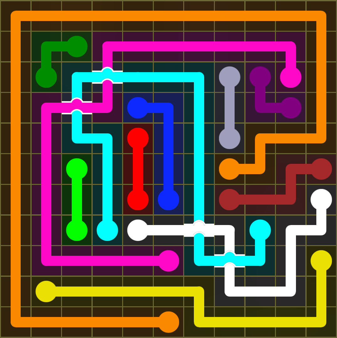 Flow Free 3561 Solution