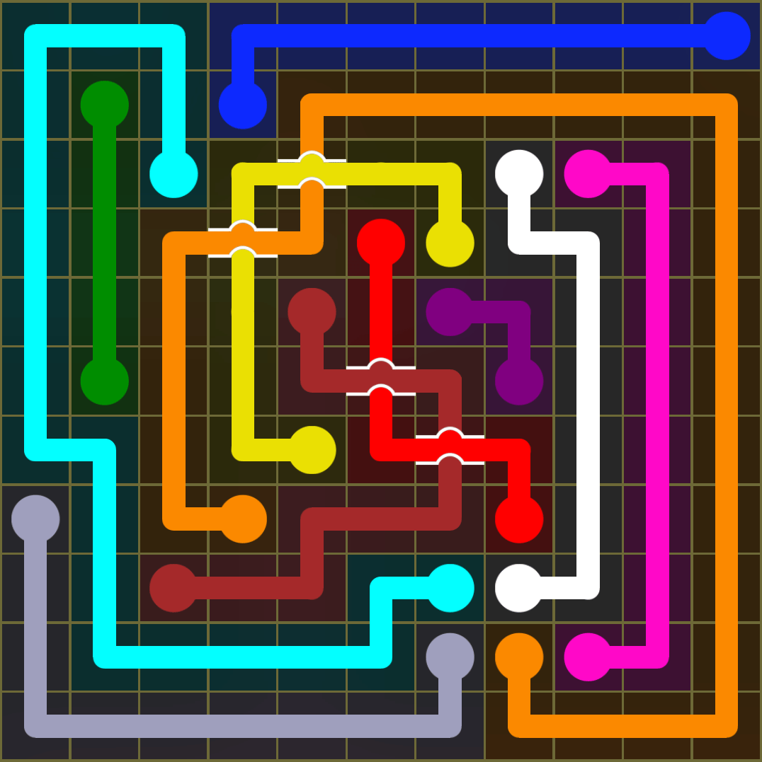 Flow Free 3562 Solution