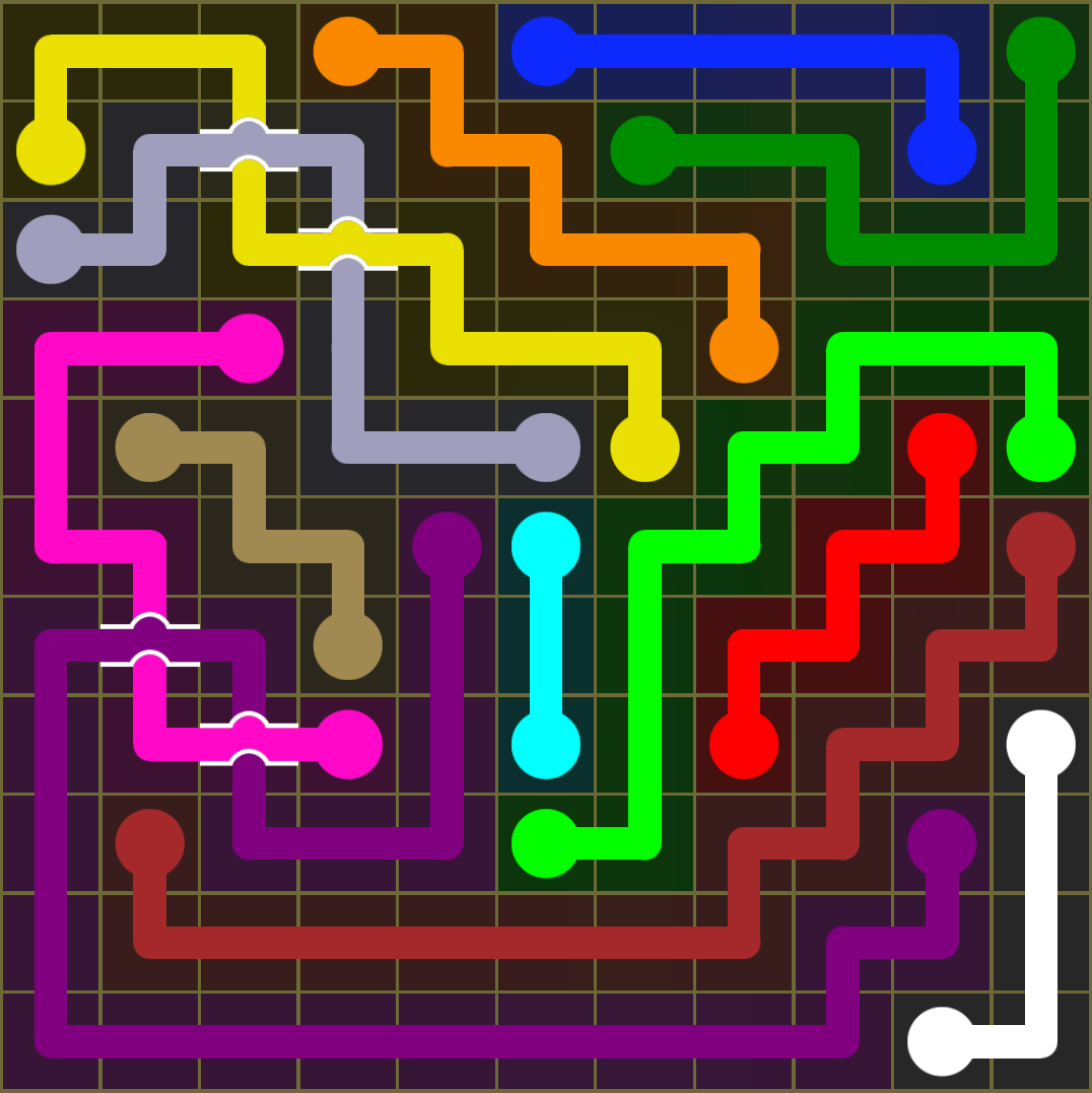 Flow Free 3564 Solution