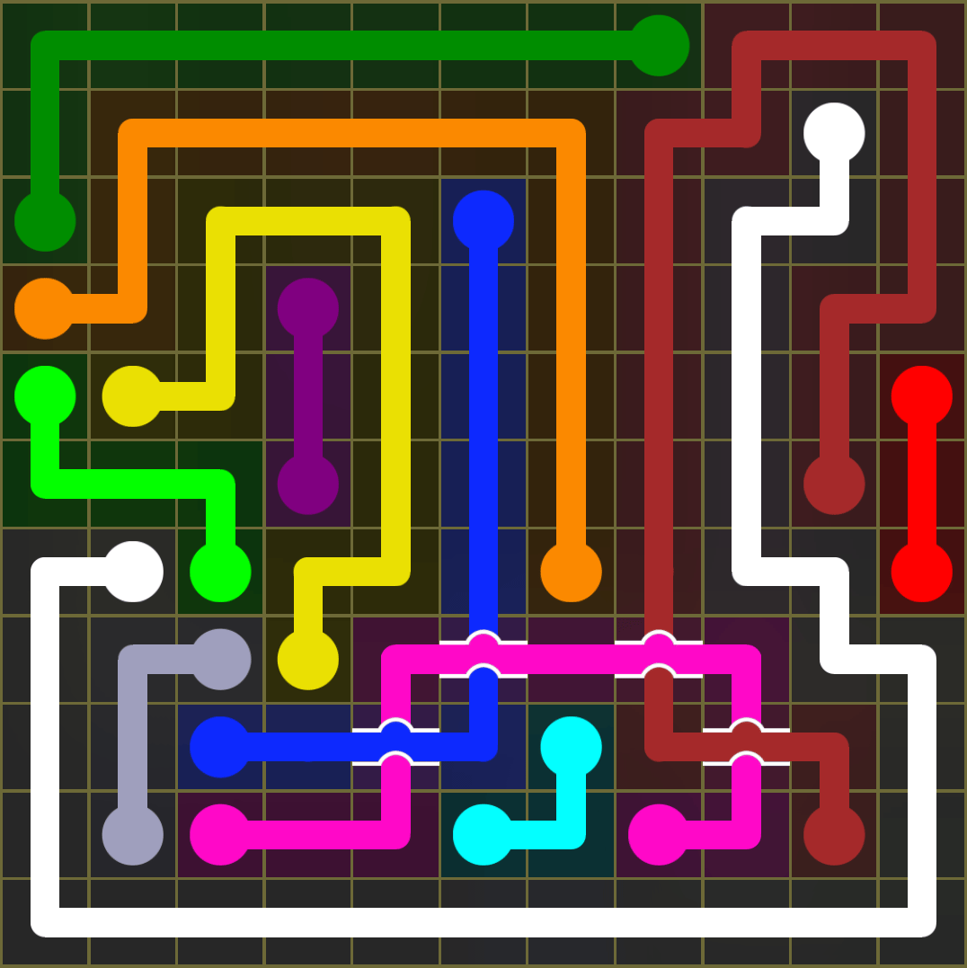 Flow Free 3566 Solution