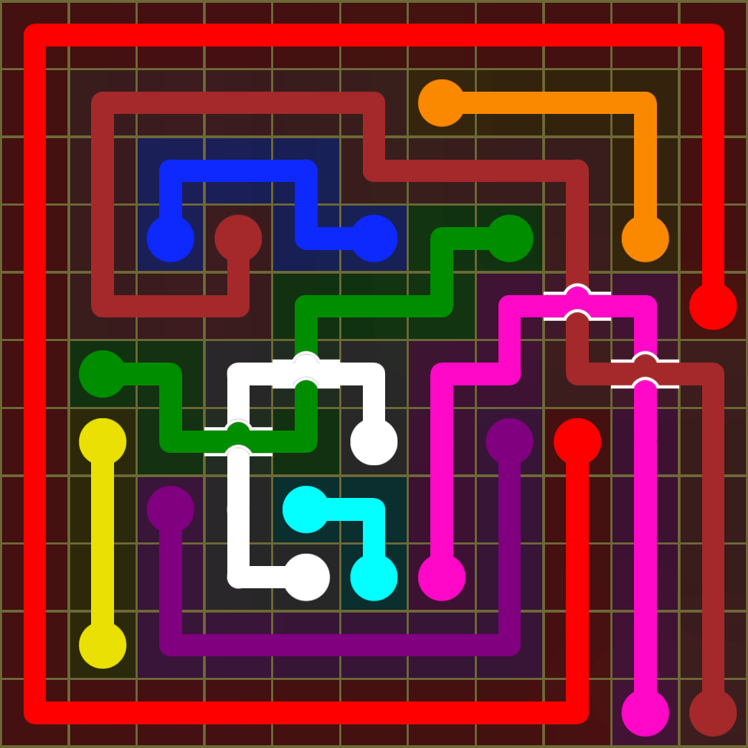 Flow Free 3567 Solution