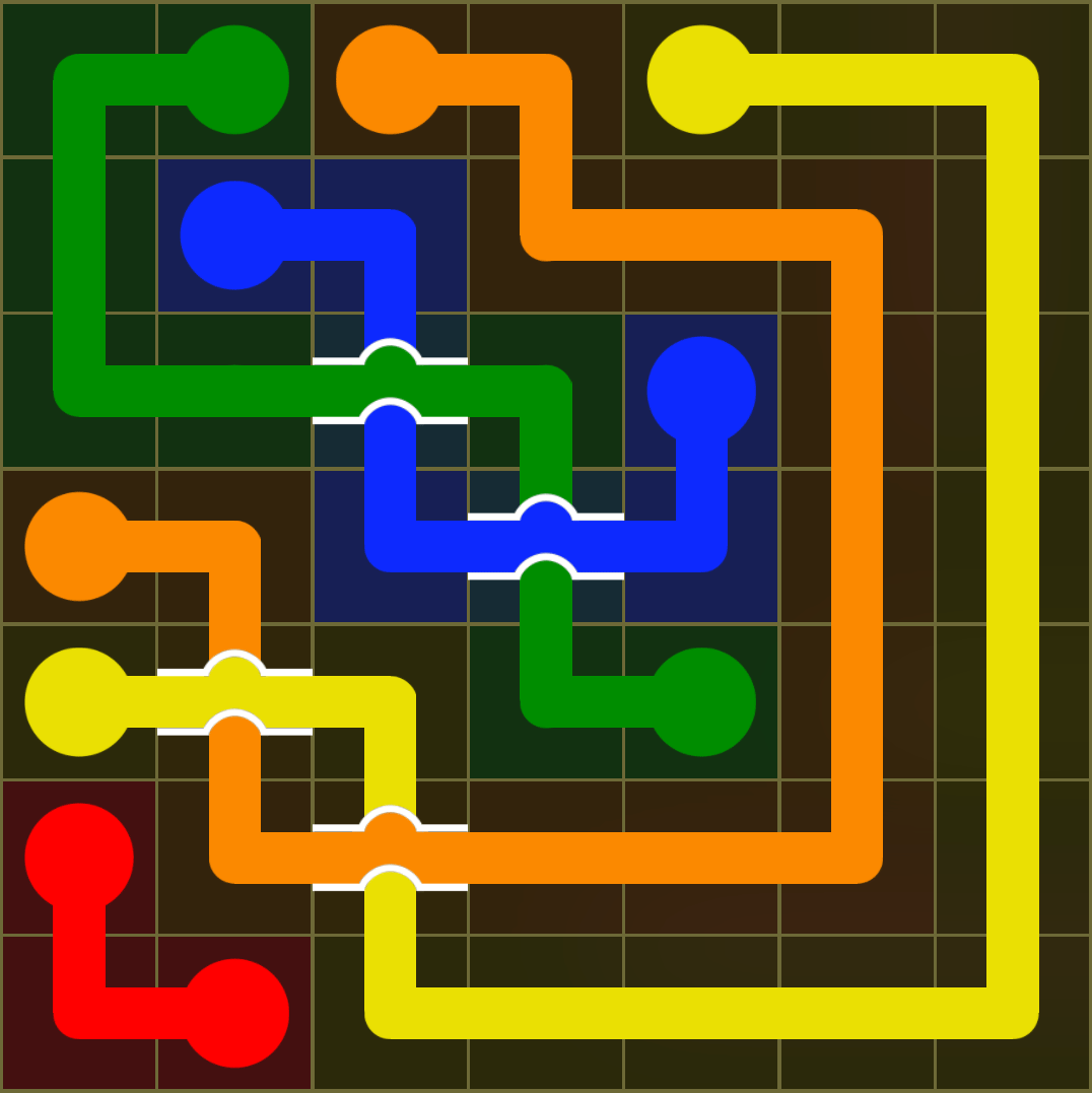 Flow Free 3421 Solution