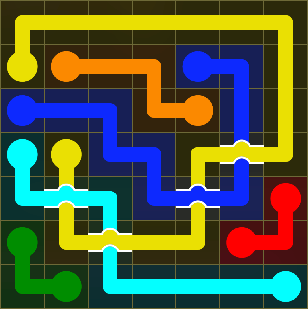 Flow Free 3422 Solution