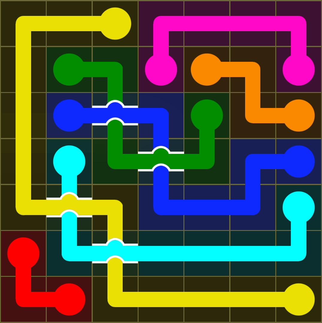 Flow Free 3441 Solution