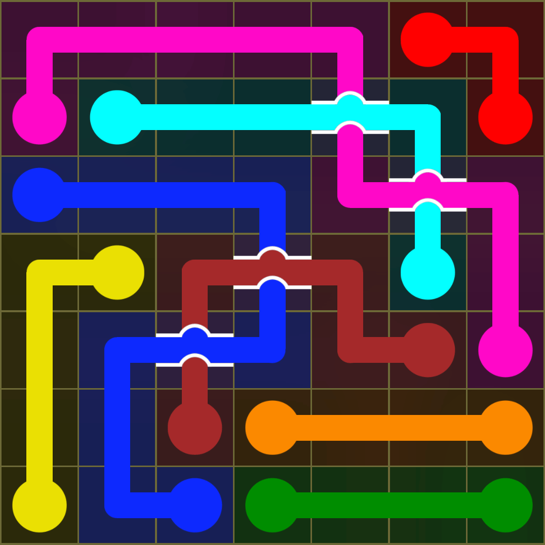 Flow Free 3442 Solution