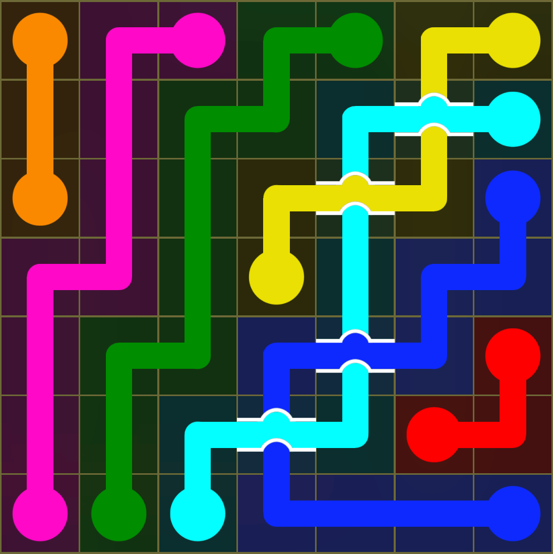Flow Free 3446 Solution