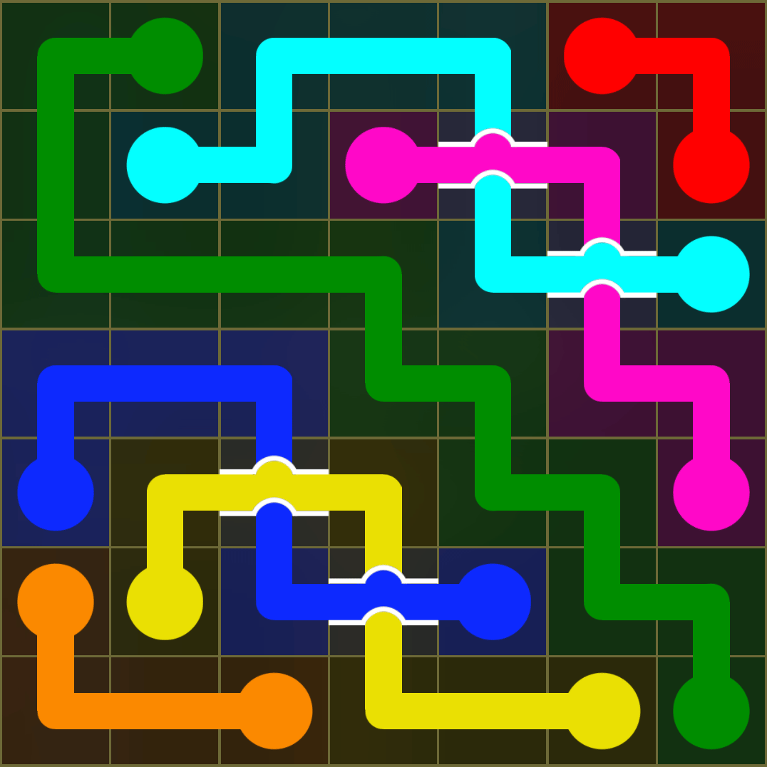 Flow Free 3423 Solution