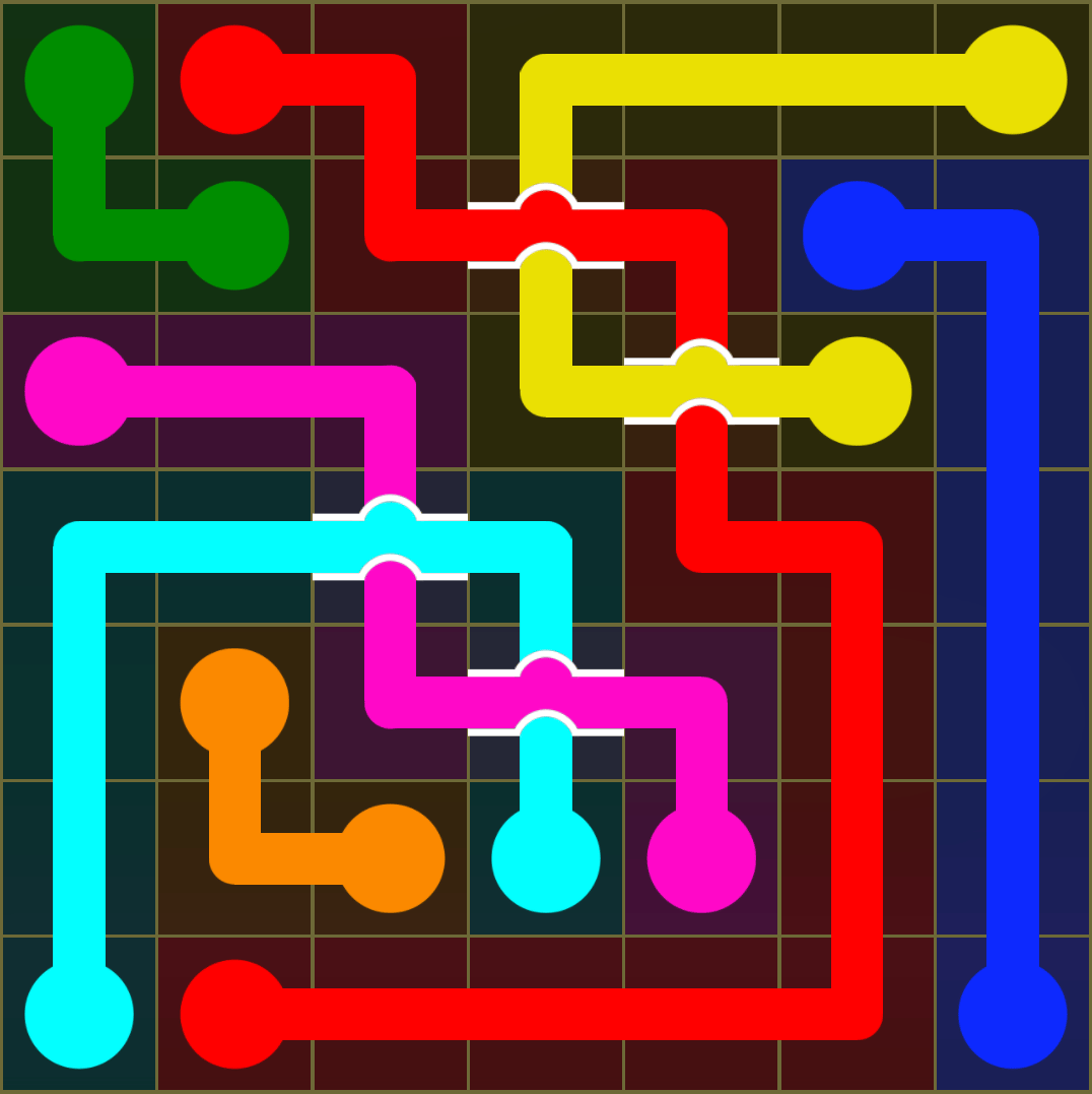 Flow Free 3425 Solution