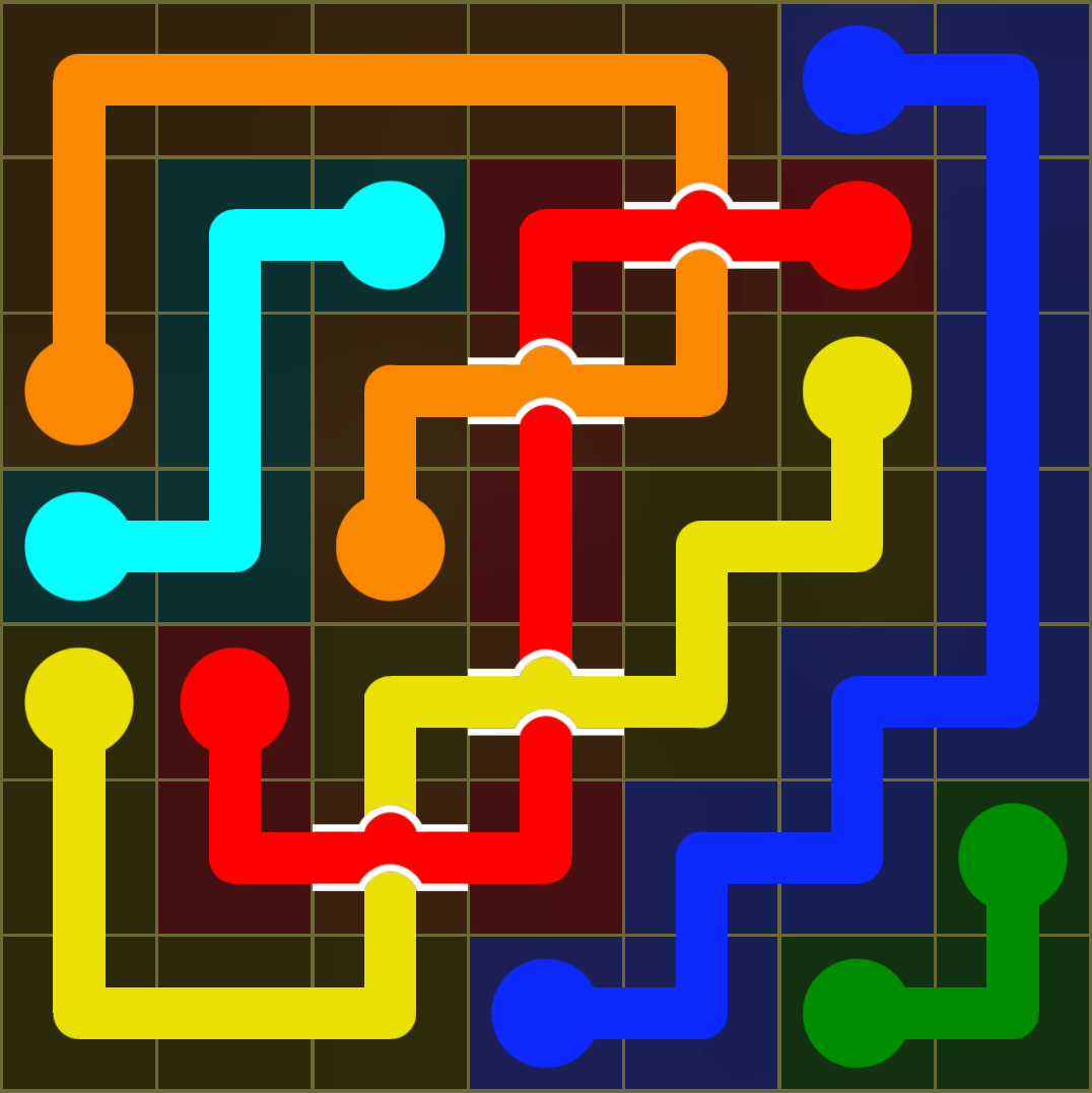 Flow Free 3428 Solution