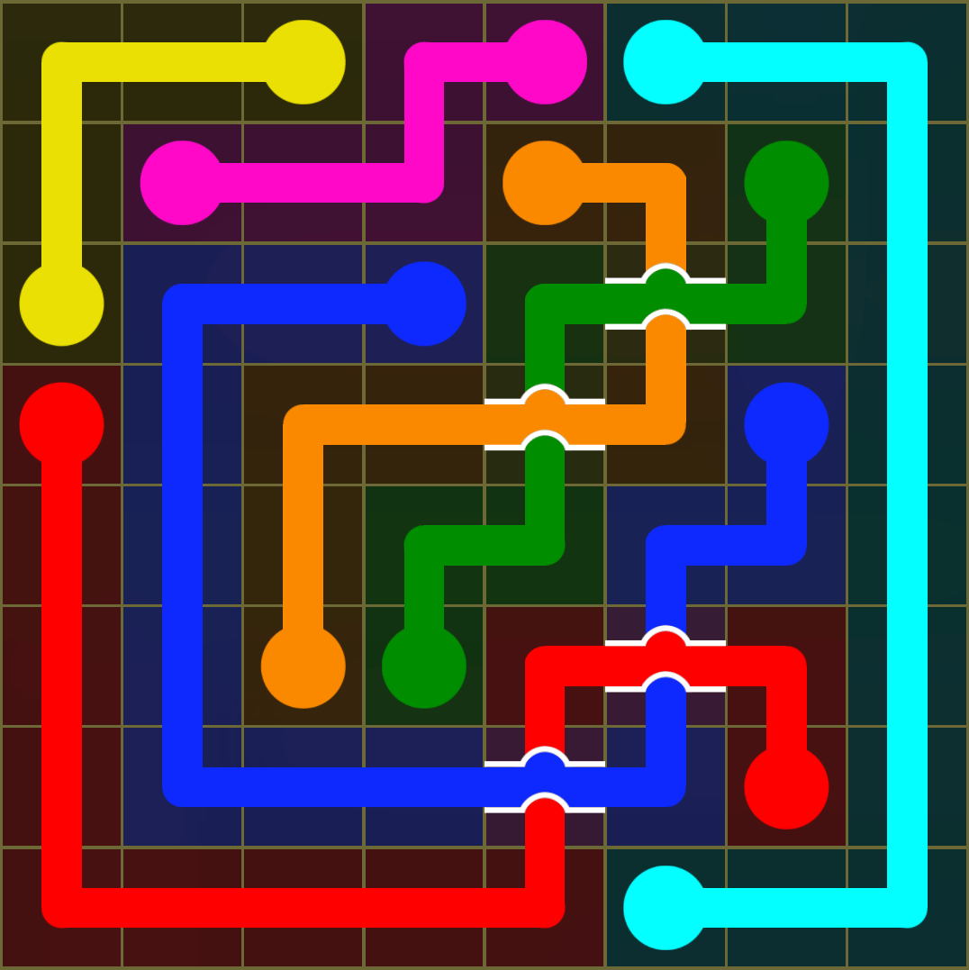 Flow Free 3457 Solution