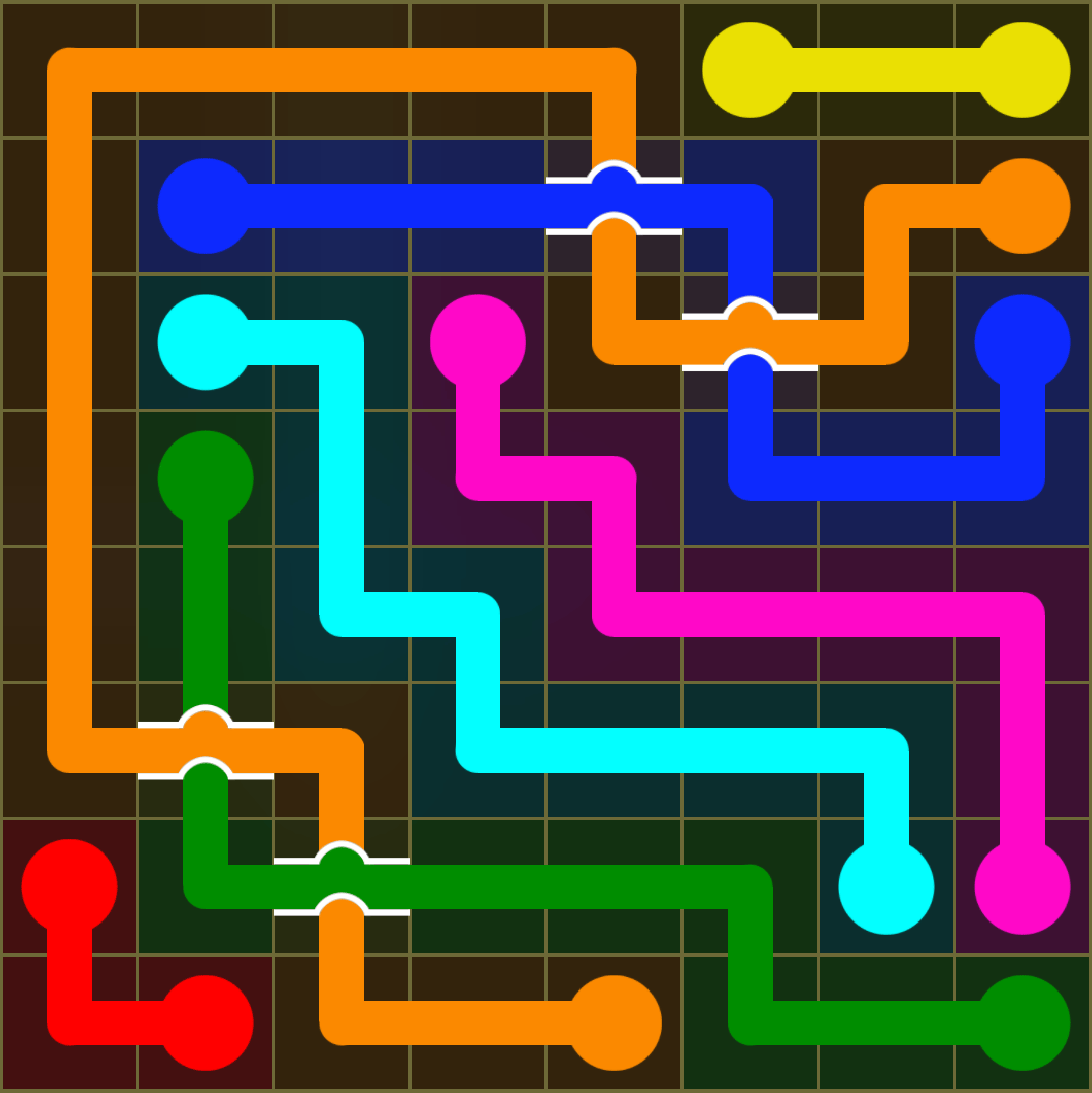 Flow Free 3459 Solution