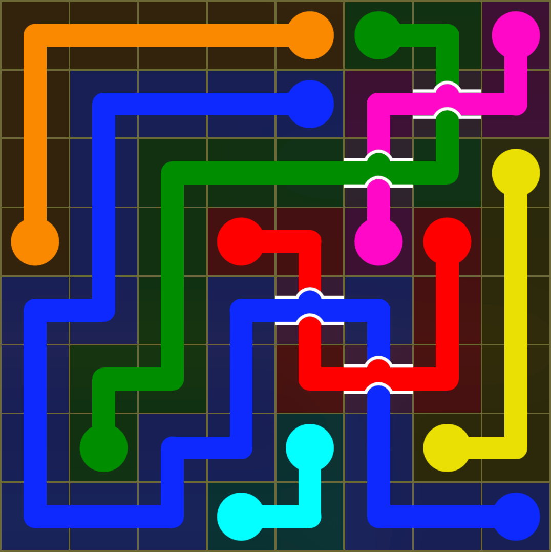 Flow Free 3465 Solution
