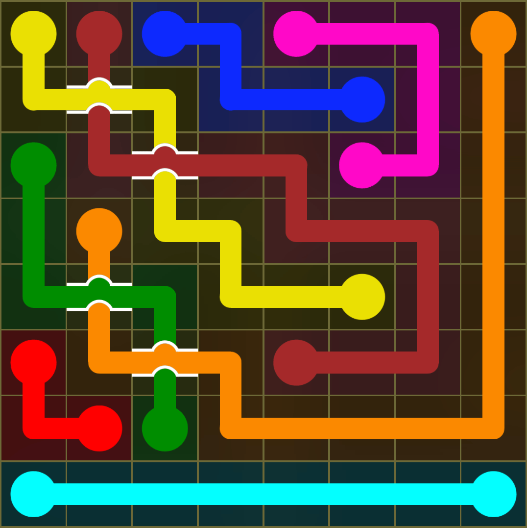 Flow Free 3477 Solution