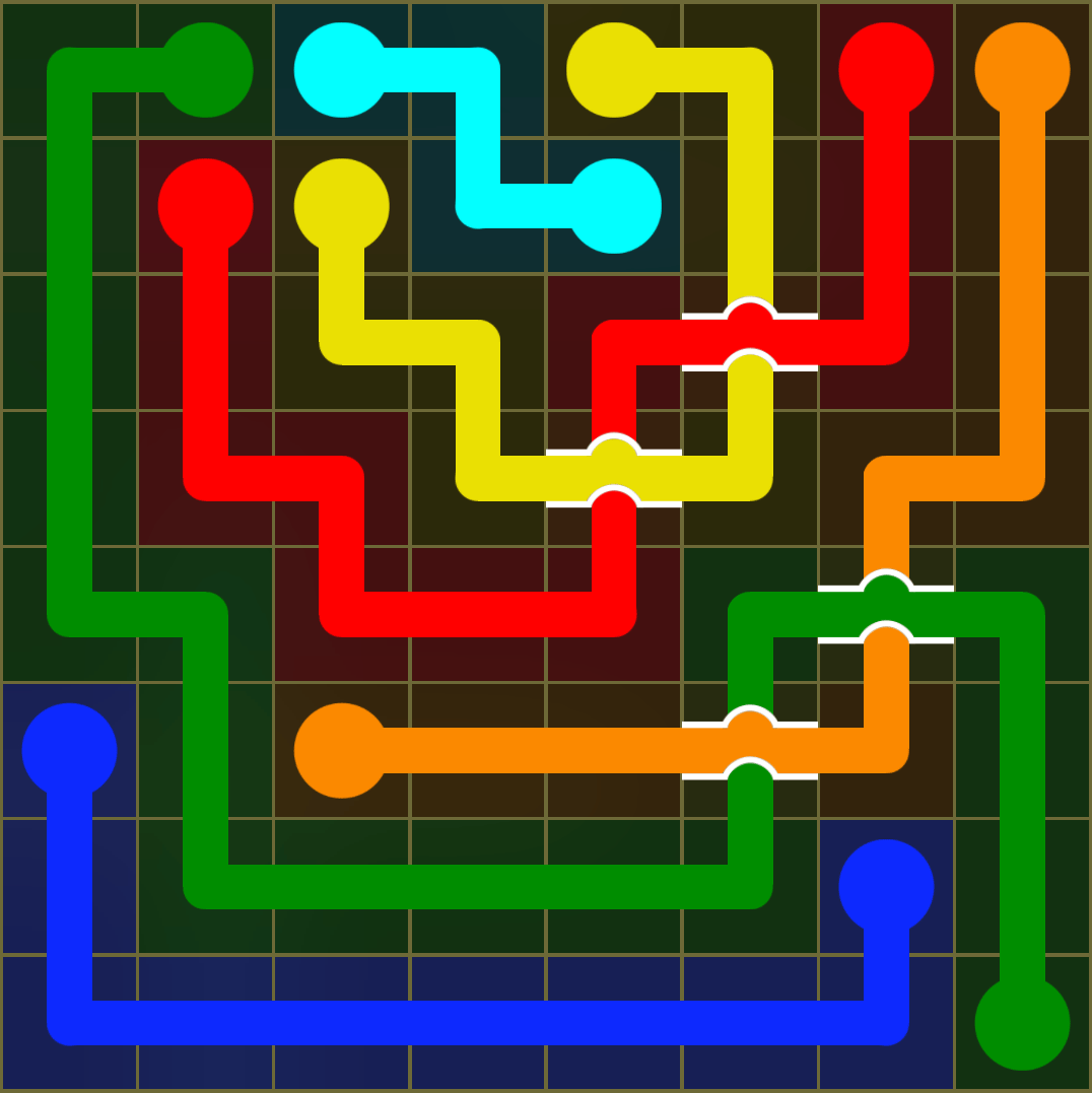 Flow Free 3478 Solution