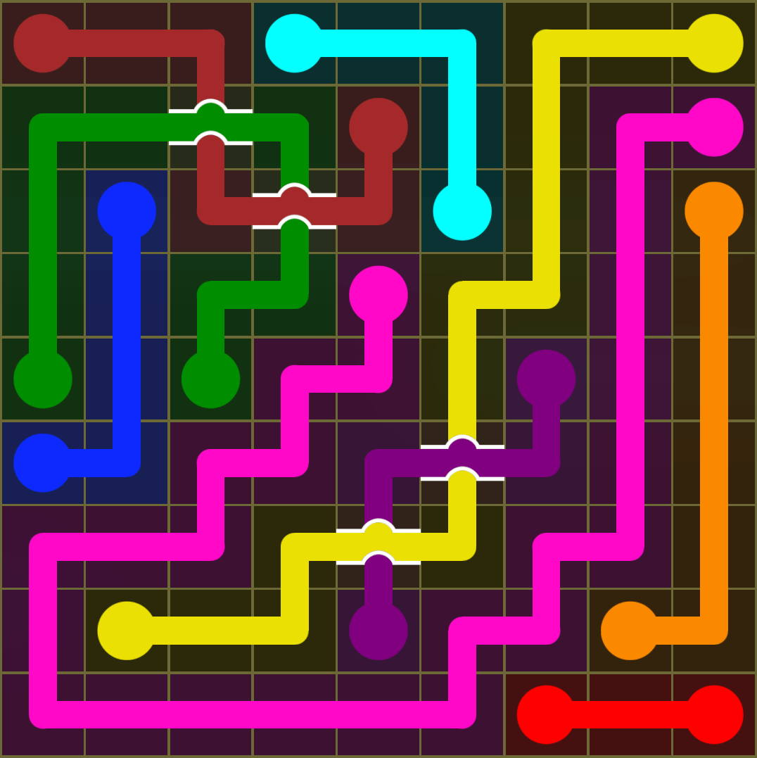 Flow Free 3481 Solution