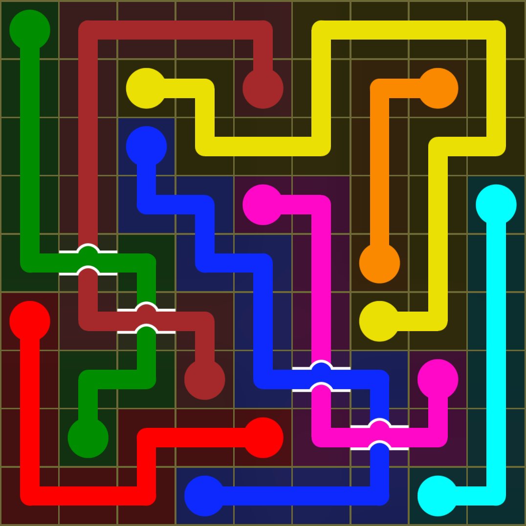 Flow Free 3483 Solution