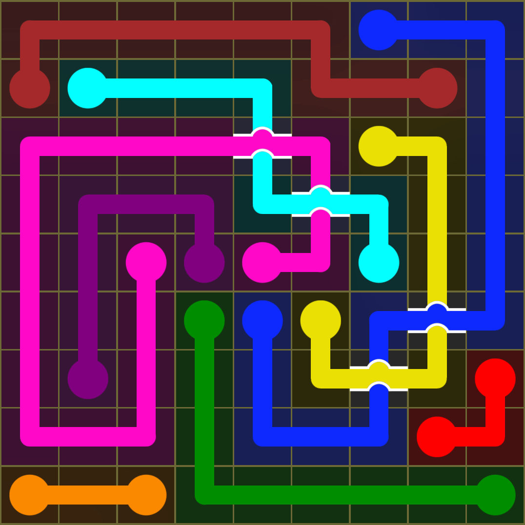 Flow Free 3484 Solution
