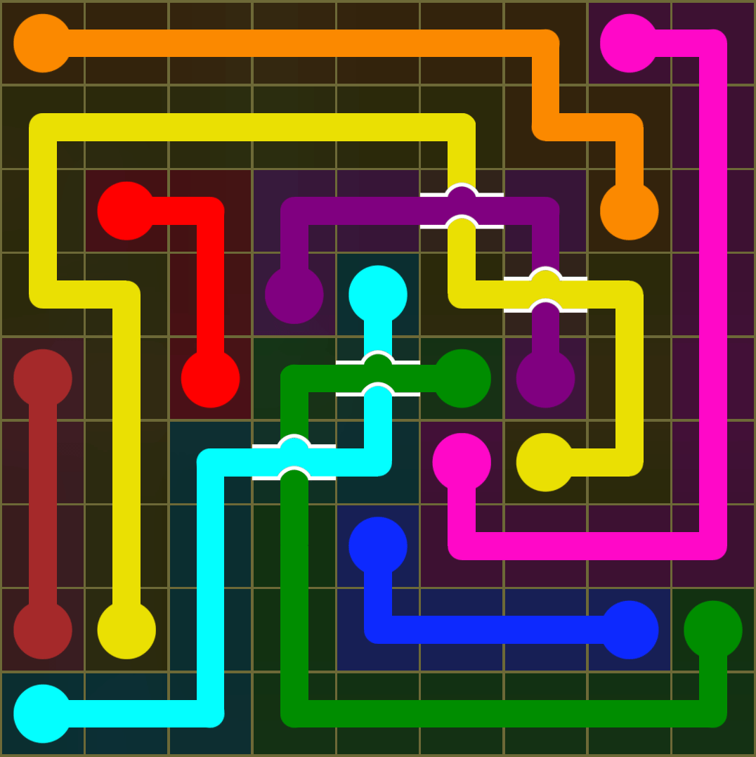 Flow Free 3485 Solution