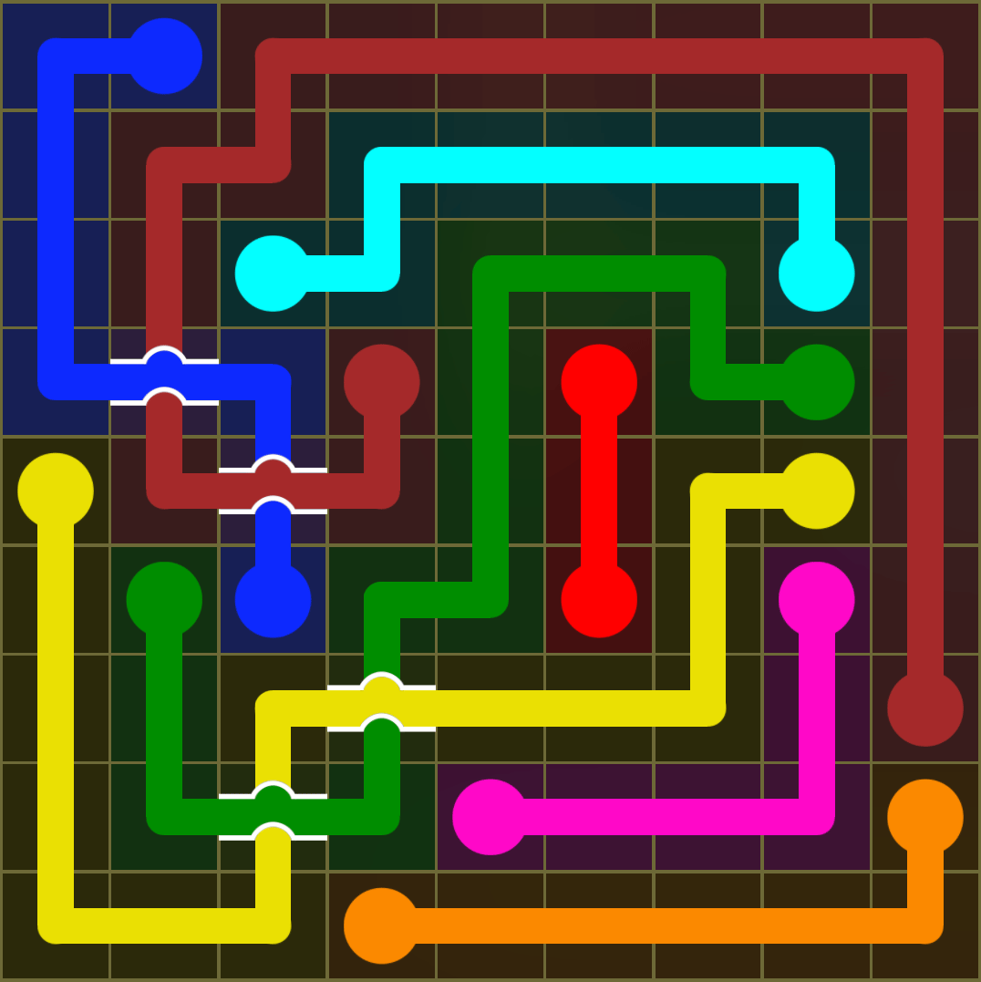 Flow Free 3489 Solution
