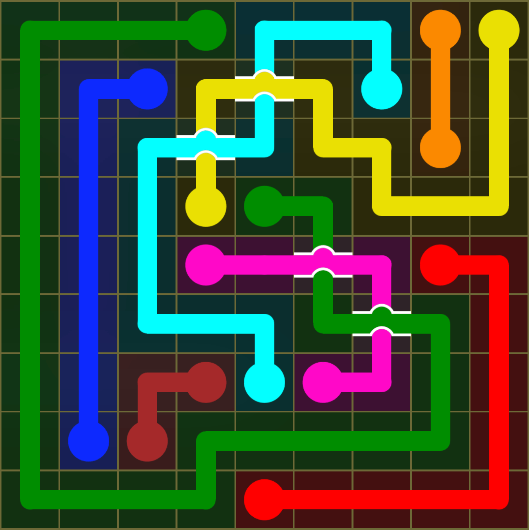 Flow Free 3490 Solution