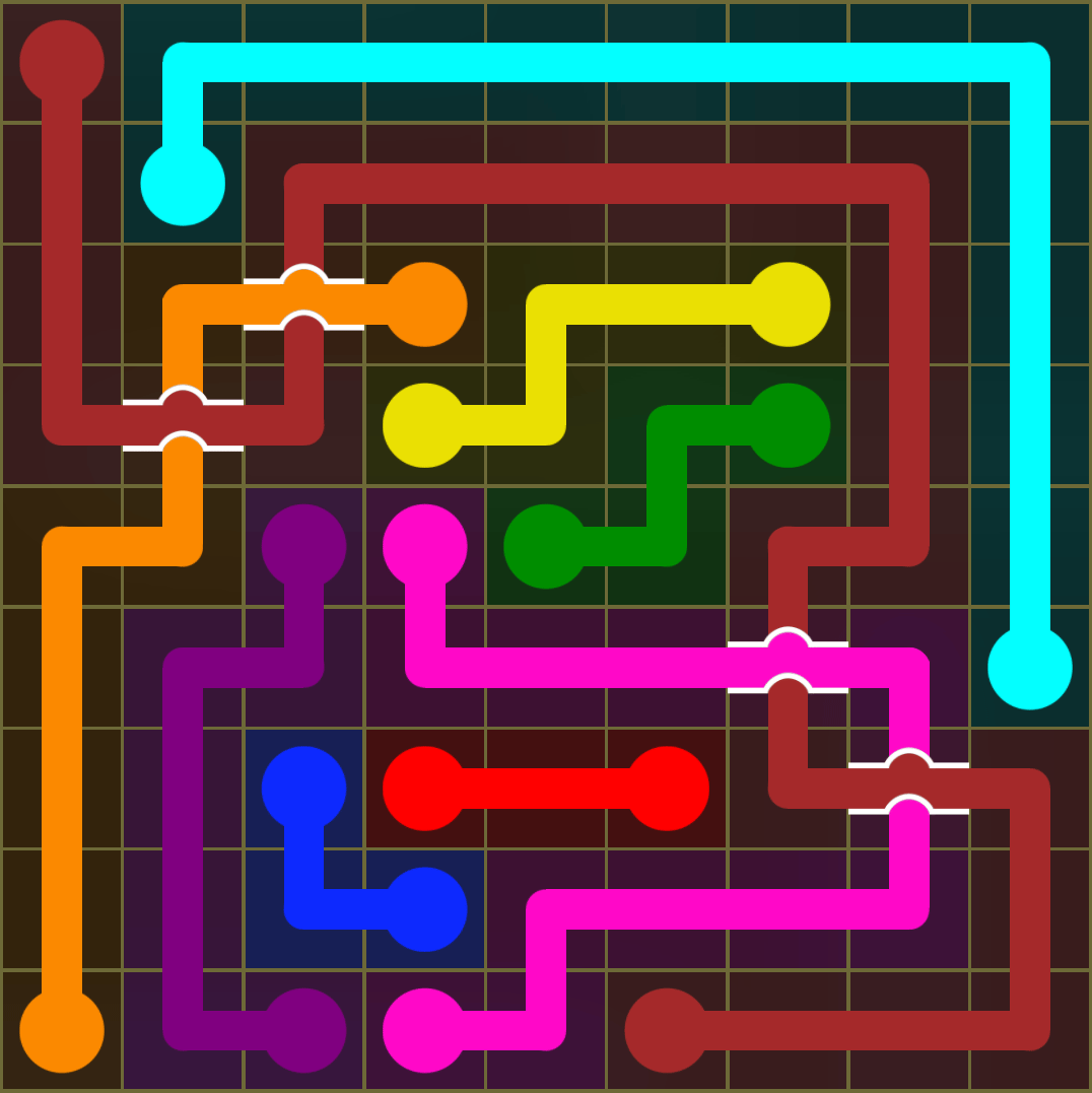 Flow Free 3494 Solution