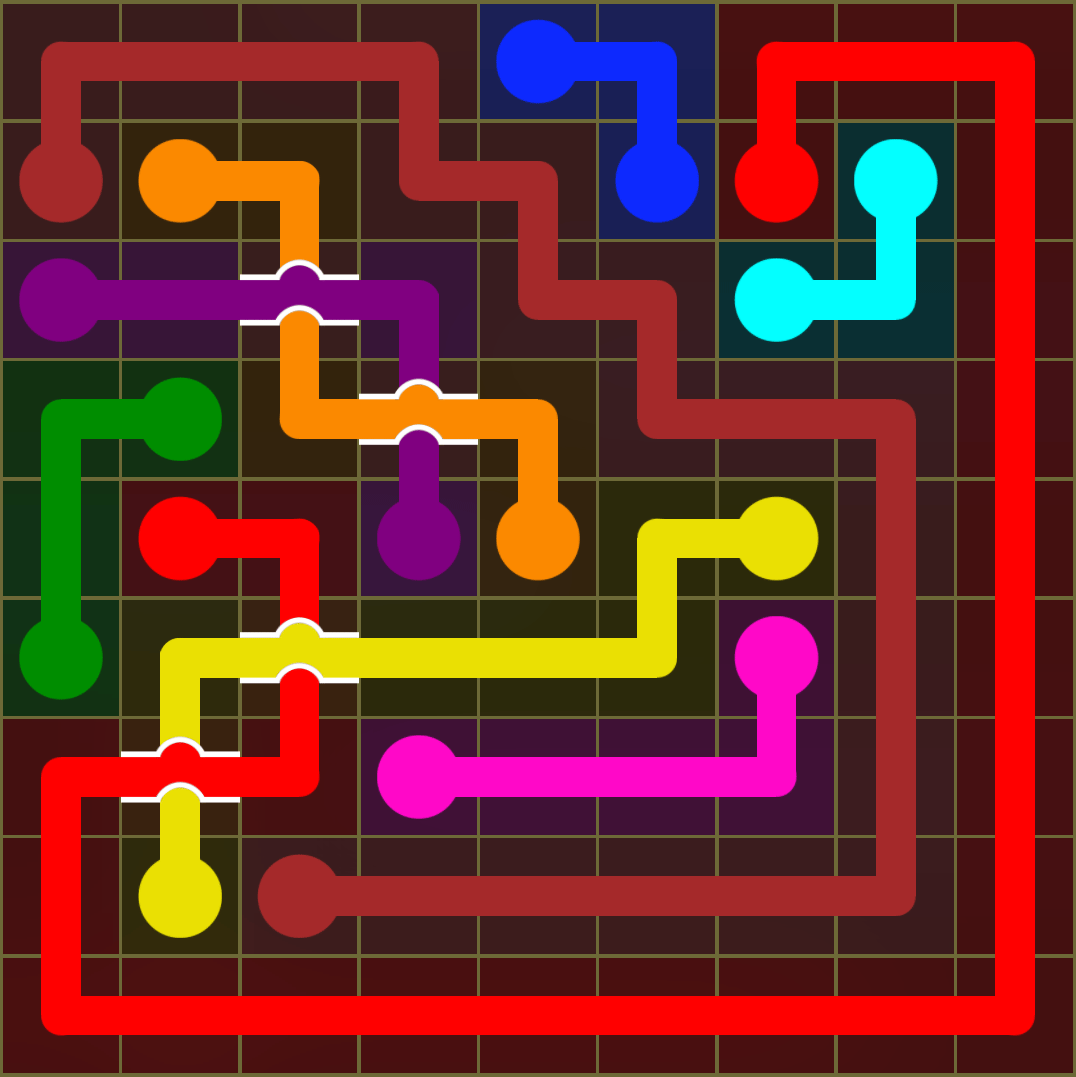 Flow Free 3497 Solution