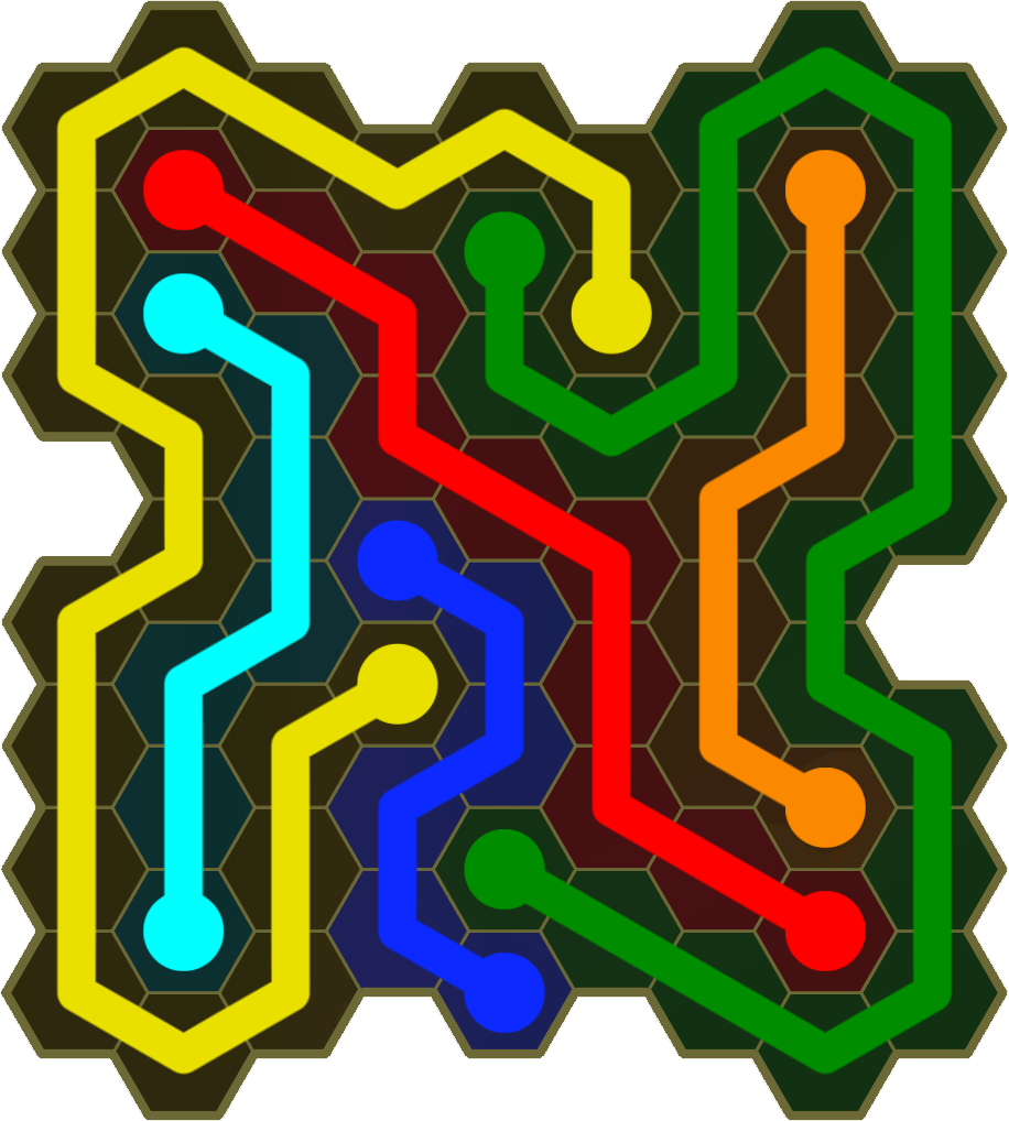 Flow Free 3947 Solution