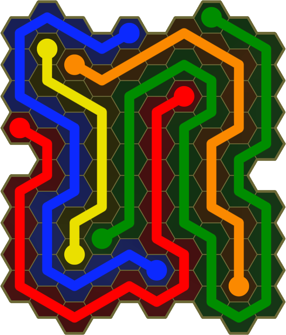 Flow Free 3979 Solution