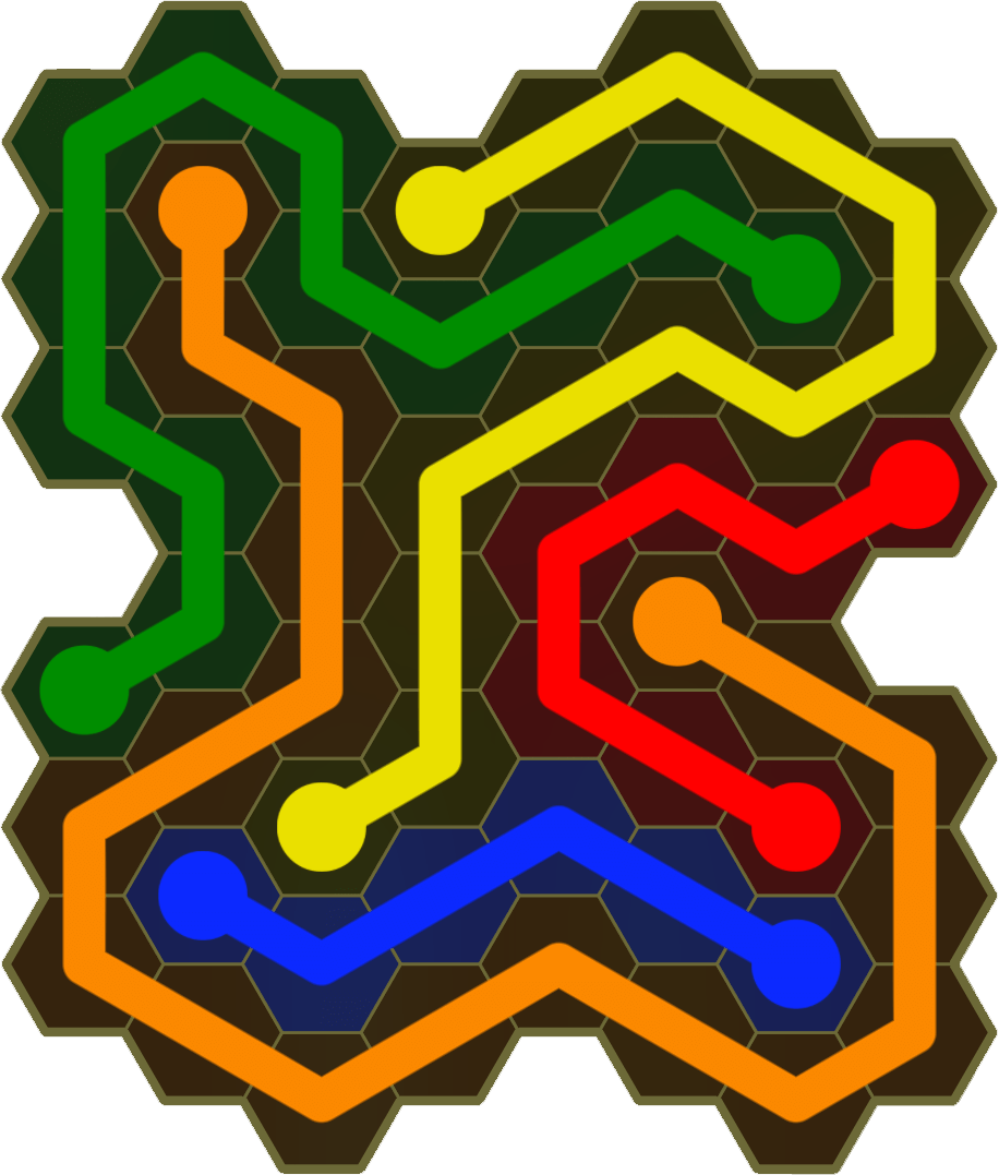 Flow Free 3754 Solution