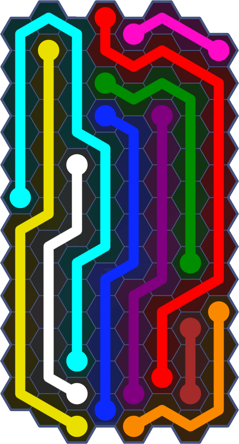 Flow Free 711 Solution
