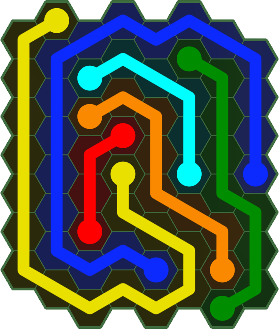 Flow Free 111 Solution